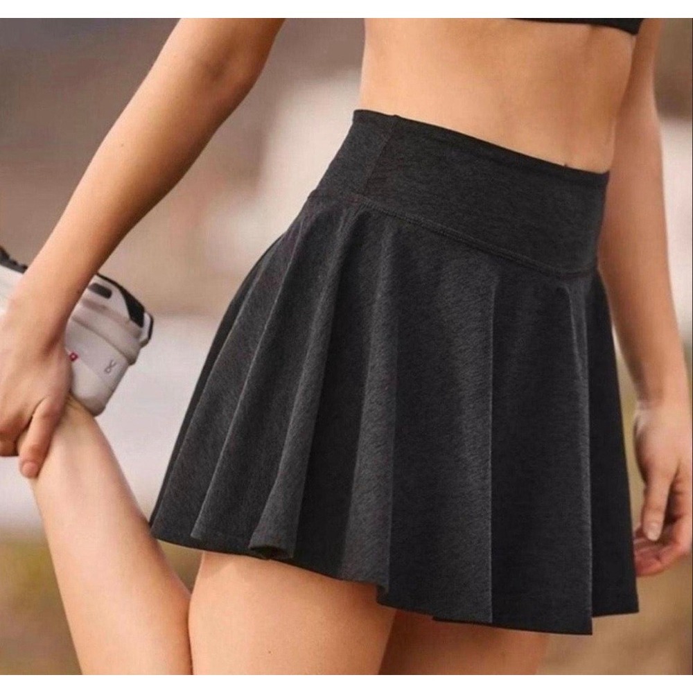 Beyond Yoga Spacedye High Waisted Skirt Dark Gray Size Medium